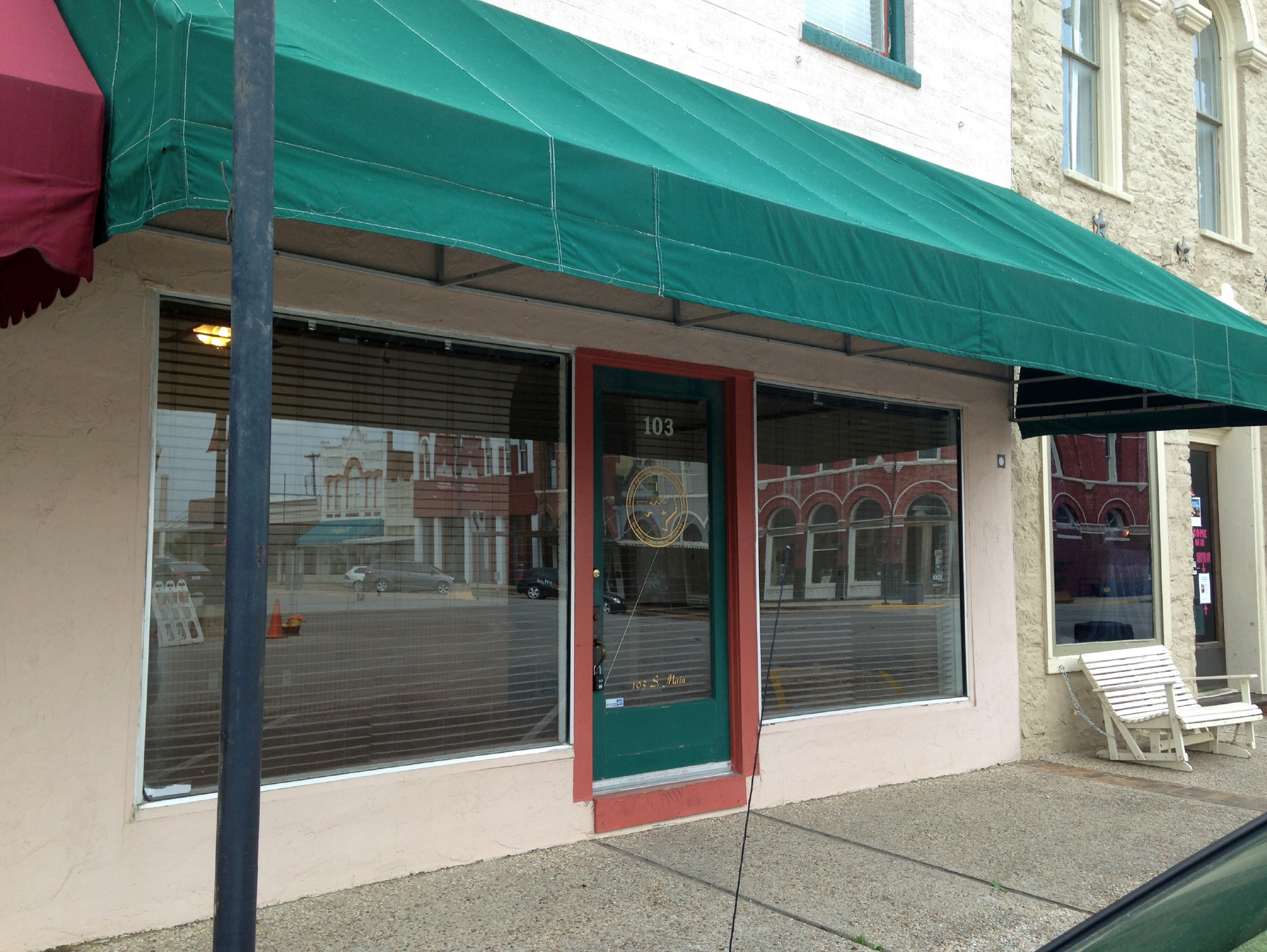 Exterior before construction