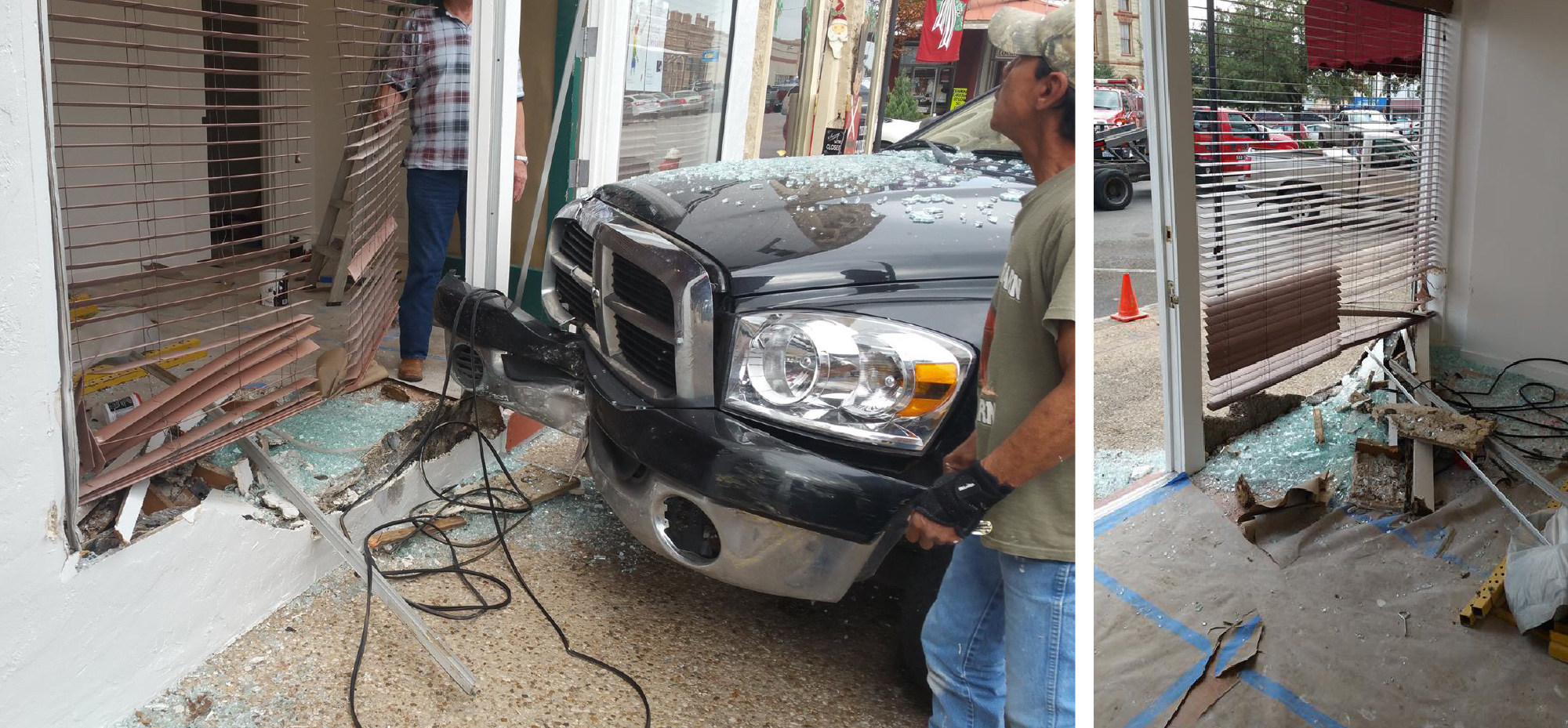 Crash damage