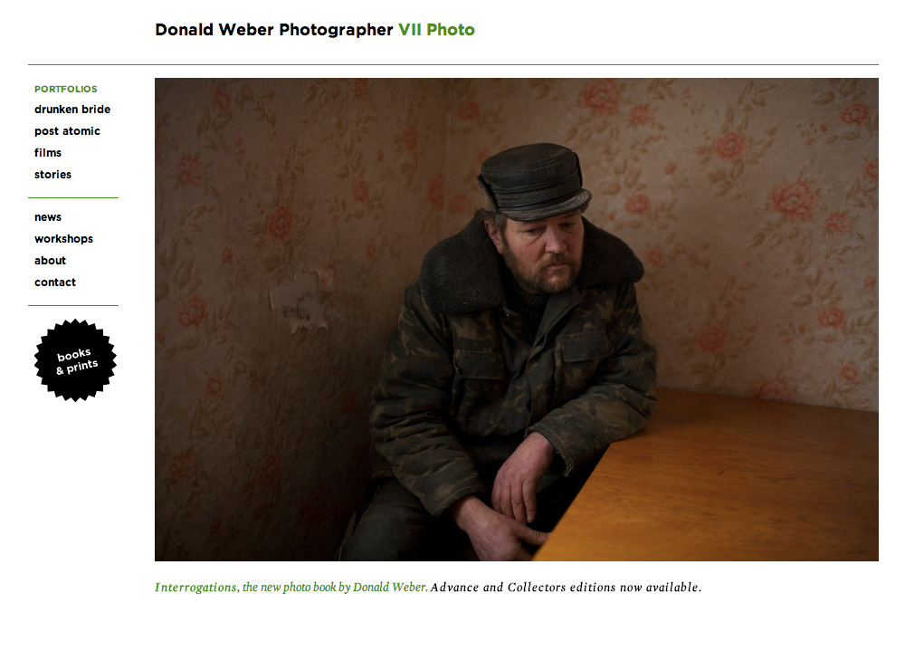 Donald Weber website