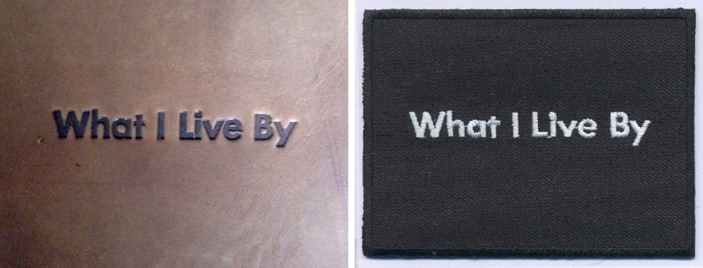 Tests of the updated WILBY wordmark